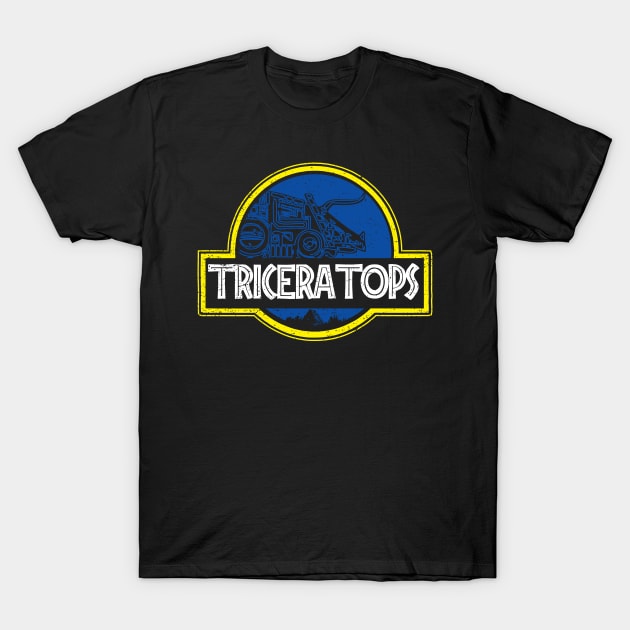 Triceratops T-Shirt by Daletheskater